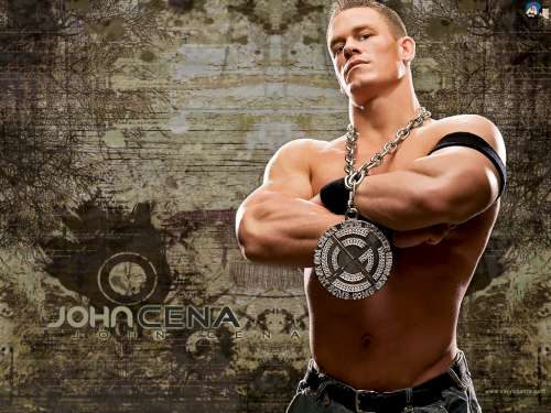 WWE John Cena Edible Icing Image - Click Image to Close